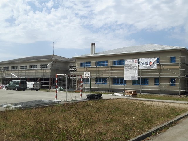 Rehabilitación energética Ceip Veleiro - Docampo