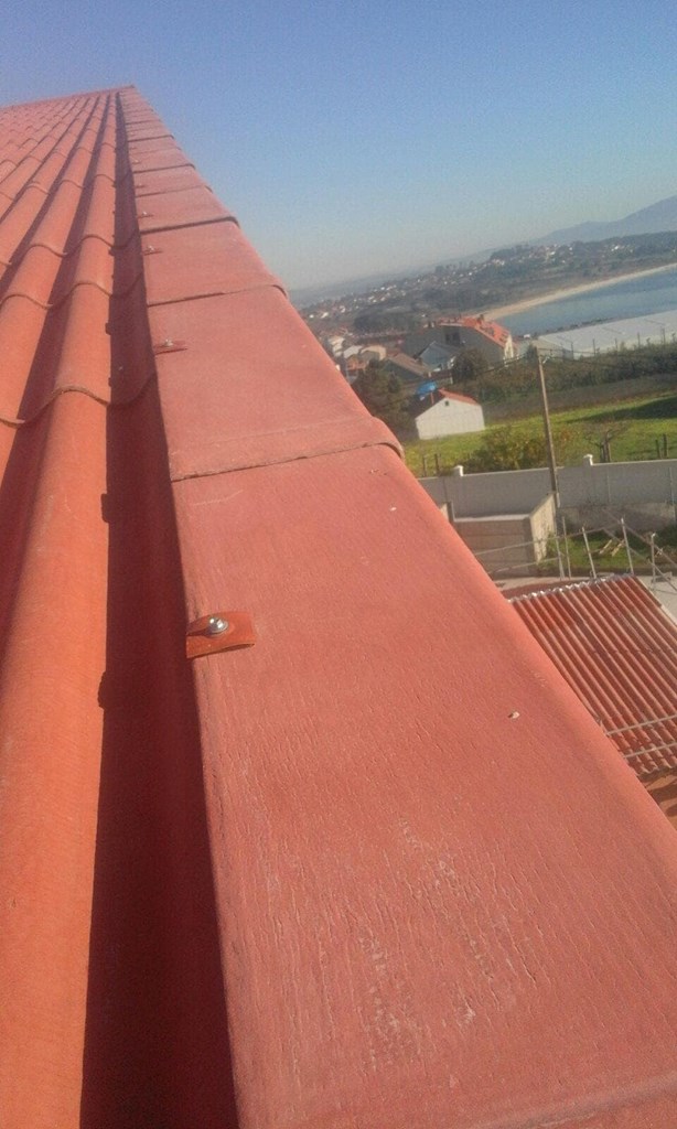 Foto 7 Sustitución de materiales de cubierta Ceip As Palmeiras - Riveira
